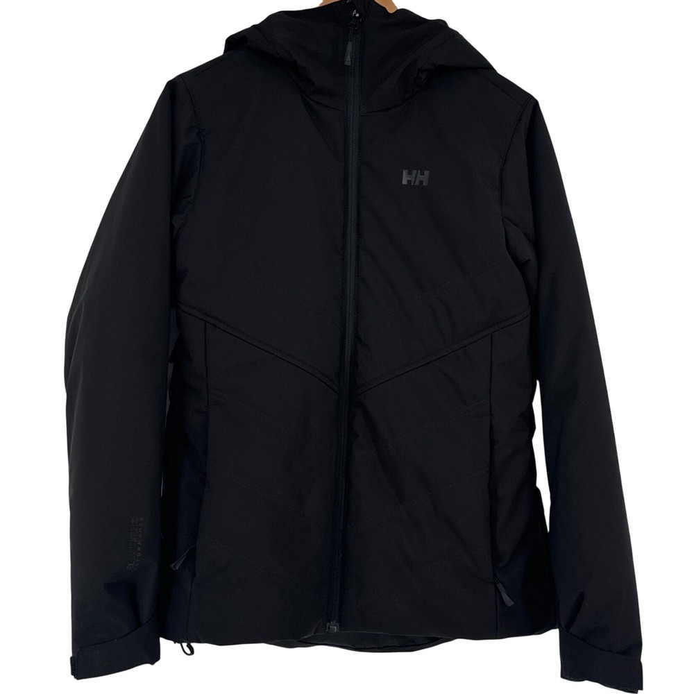 Helly Hansen Women's M Alpine Insulated Ski Jacket 65892 Performance Black